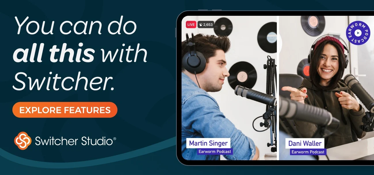 How to Build a Multi-Camera Podcast Setup with Switcher Studio